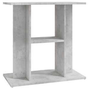 vidaXL Stojak pod akwarium Betonowy Szary 60x30x60 cm Drewno konstrukcyjne