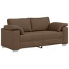 vidaXL Sofa dwuosobowa Brązowy 180 cm tkanina