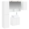 vidaXL Zestaw Szafek Łazienkowych 5 pcs Biały 50 x 14,5 x 70 cm