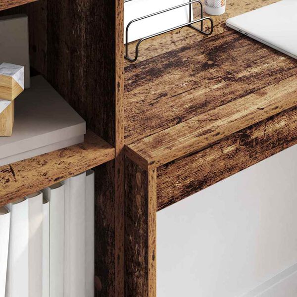 vidaXL Biurko Stare drewno 100 x 40 x 76 cm