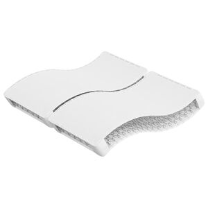 vidaXL Materac bonellowy, twardość średnia, 200x200 cm