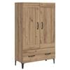 vidaXL Highboard Dąb artisan 70 x 31 x 115 cm Drewno inżynieryjne