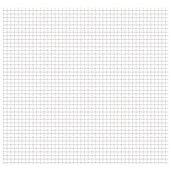 vidaXL Siatka ogrodzeniowa, stal nierdzewna, 100x85 cm, 21x21x2,5 mm