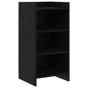 vidaXL Bufet Czarny dąb 40 x 36 x 80 cm Drewno inżynieryjne