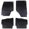 vidaXL Mata samochodowa 4 pcs Czarny odpowiedni do VW POLO 10 / 01-09 NS