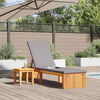 vidaXL Leżak Olej Naturalny 200 x 55 x 94 cm Lite drewno akacjowe