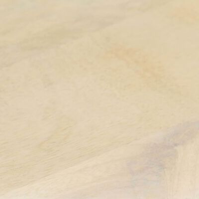 vidaXL Stolik kawowy, biały, 68 x 68 x 30 cm, lite drewno mango
