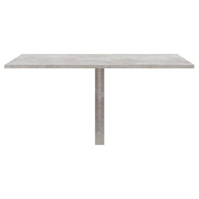 vidaXL Składany stolik kawowy, szarość betonu, 100x60x56 cm