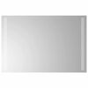 vidaXL Lustro łazienkowe z LED, 60x40 cm