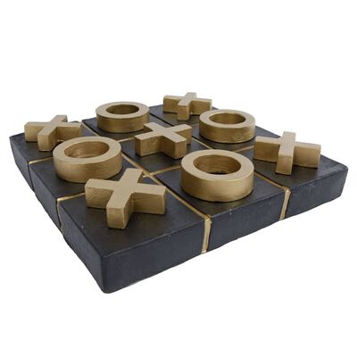 Gifts Amsterdam Rzeźba Noughts and Crosses, polystone, 21x21x4,5 cm