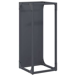 vidaXL Stojak na drewno opałowe antracyt 25x25x60 cm