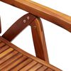 vidaXL Rozkładane krzesła ogrodowe, 8 szt., 56x72x107 cm, akacjowe