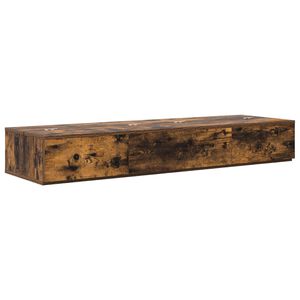 vidaXL Biurko studyjne Dąb wędzony 152 x 40 x 19,5 cm