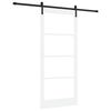 vidaXL Drzwi przesuwne ORKDAL Biały 93 x 211 cm