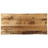 vidaXL Blat stołu z naturalną krawędzią, 80x40x2,5 cm, drewno mango
