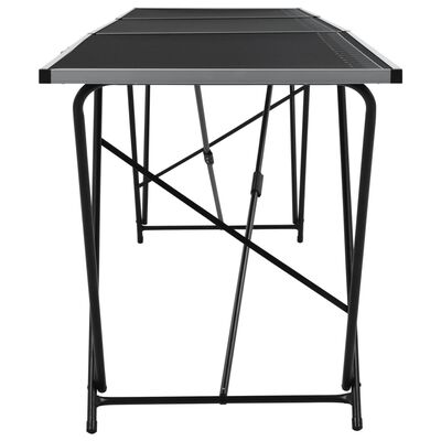 vidaXL Składany stół do tapetowania, MDF i alumnium, 300x60x78 cm