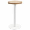vidaXL Stolik bistro, kolor jasny brąz, 40 cm, MDF