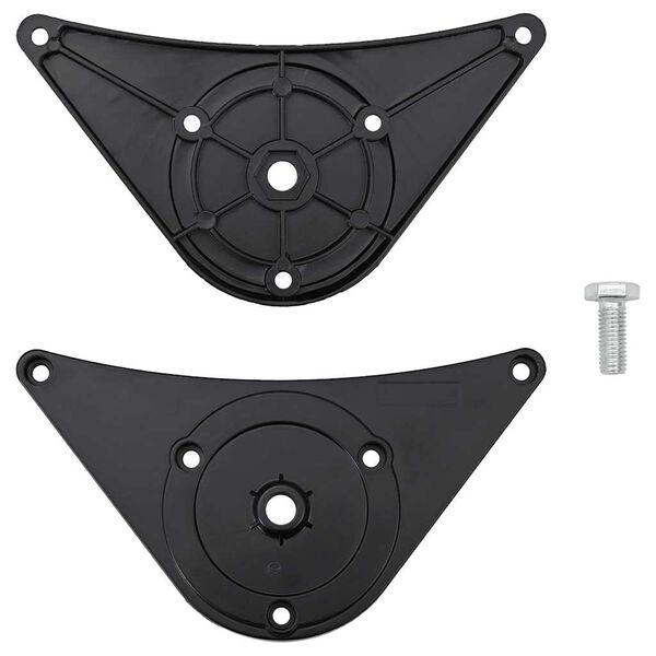 4 Nogi do stołu z regulacją wysokości Czarne 710 mm