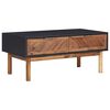vidaXL Stolik kawowy, 90x50x40 cm, lite drewno akacjowe i MDF