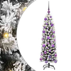 vidaXL Sztuczna choinka z podstawą Zielony 120 cm PVC, stal i plastik