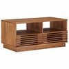 vidaXL Stolik kawowy z szufladą Naturalny 85 x 45,5 x 40 cm