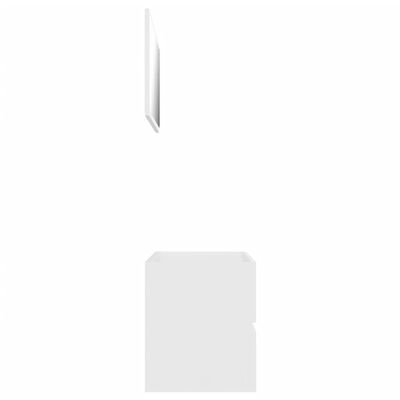 vidaXL 2-częściowy zestaw mebli łazienkowych, biały, płyta wiórowa
