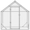 vidaXL Klatka dla kur Srebrny 170 x 100 x 177 cm Stal Galwanizowana