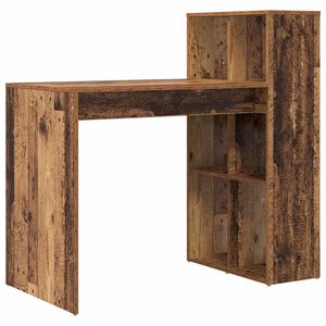 vidaXL Biurko Stare drewno Drewno inżynieryjne 108 x 55 x 103.5 cm