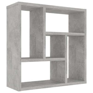 vidaXL P&oacute;łka ścienna, betonowa szarość, 45x16x45 cm
