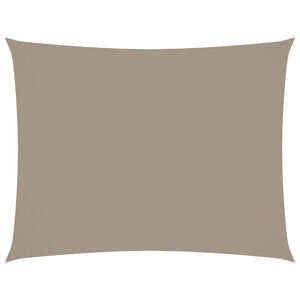 vidaXL Prostokątny żagiel ogrodowy, tkanina Oxford, 2,5x4 m, taupe