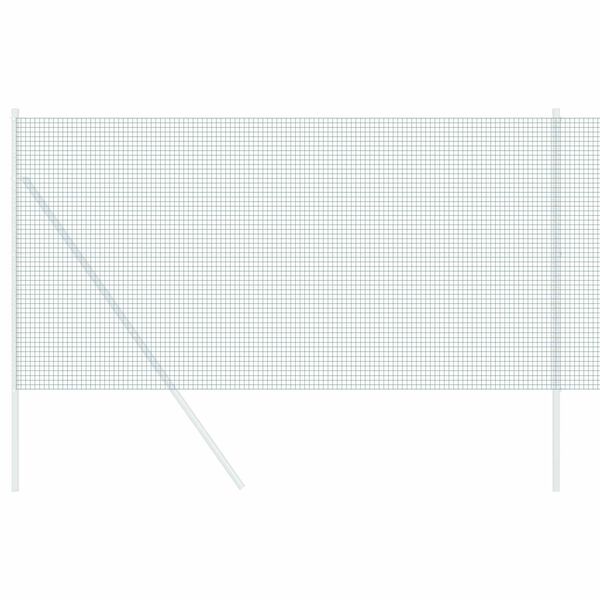 vidaXL Spawana siatka ogrodzeniowa Zielony 1.4 x 10 m