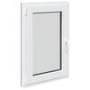 vidaXL Okno piwniczne RISOR 60 x 90 cm PVC i szkło antracytowy