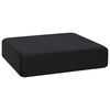 vidaXL Poduszka na siedzisko 40 x 40 x 11 cm Pianka PU Czarny