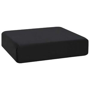 vidaXL Poduszka na siedzisko 40 x 40 x 11 cm Pianka PU Czarny