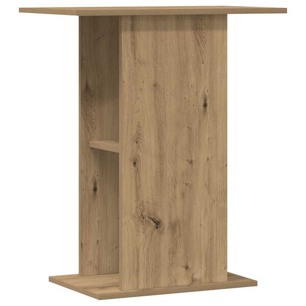 vidaXL Stojak pod akwarium Artisan Oak 36x60,5x72,5 cm Drewno konstrukcyjne