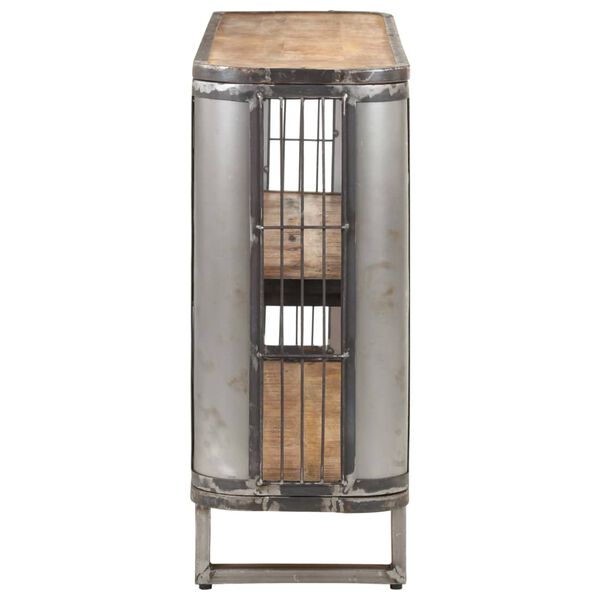 vidaXL Szafka, 120x30x73 cm, lite drewno mango