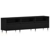 vidaXL Szafka pod telewizor 150 x 30 x 44,5 cm Czarny Dąb