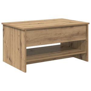vidaXL Stolik kawowy Dąb rzemieślniczy 80 x 50,5 x 41,5 cm