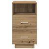 vidaXL Szafki nocne z 2 szufladami, 2 szt., dąb artisan, 36x36x68 cm