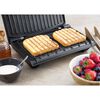 GEORGE FOREMAN Stalowy grill Family M, czerwony