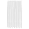 vidaXL Firanka Koronkowa z zasłonami Biały 200 x 200 cm Poliester