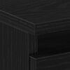 vidaXL Szafka Nocna Czarny Dąb 40 x 35 x 69 cm Materiał drewnopochodny