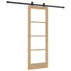vidaXL Drzwi przesuwne ORKDAL Naturalny 73,5 x 198,5 cm