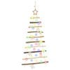 vidaXL Wiszące drzewo bożonarodzeniowe 90 cm 30 LED Wielokolorowy