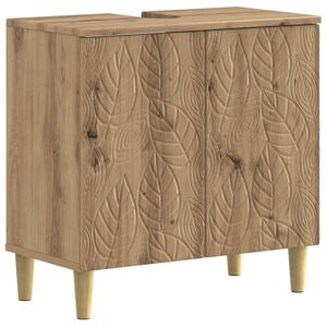 vidaXL Szafka pod umywalkę DELFT Dąb artisan 59,5 x 31,5 x 59 cm