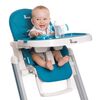 Bo Jungle Wysokie krzesełko do karmienia, niebieskie