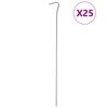 vidaXL Śledzie do namiotu, 25 szt., 30 cm, &Oslash;4 mm, stal galwanizowana