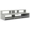 vidaXL Biurko studyjne Betonowy szary 152 x 42,5 x 36 cm