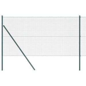 vidaXL Ogrodzenie z spawanej siatki do mocowania w ziemi 10 x 1,4 m