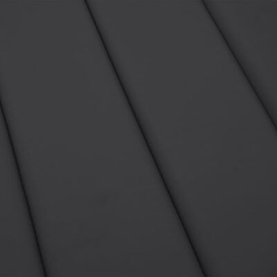 vidaXL Poduszka na leżak, czarna, 200x60x3 cm, tkanina Oxford